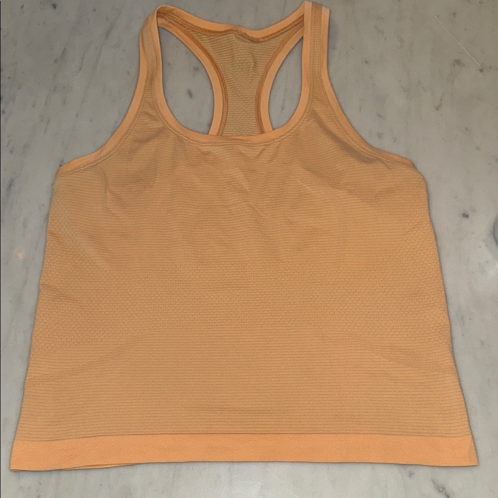 Lululemon Swiftly Tech Rb Apricot Tank. Size 10. … - image 1